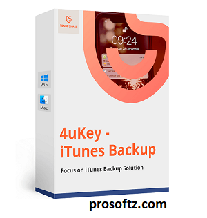 Tenorshare 4uKey iTunes Backup 5.2.25.3 + Torrent Free Download